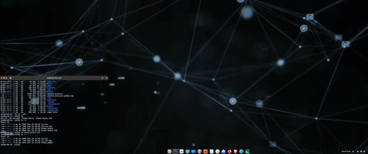 fedora transparent gnome terminal