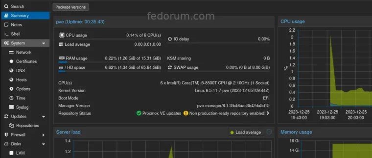 Proxmox VE - The Good and Bad of Virtualization